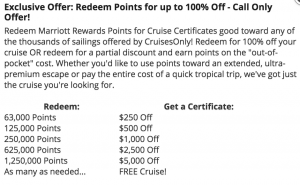 Viking Cruise Marriott Rewards Points
